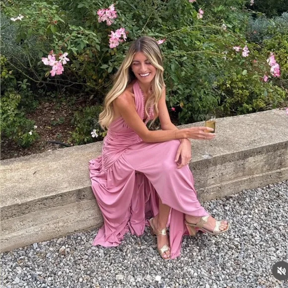 PatBO Pink Moonlight Gown - Picture 4 of 4